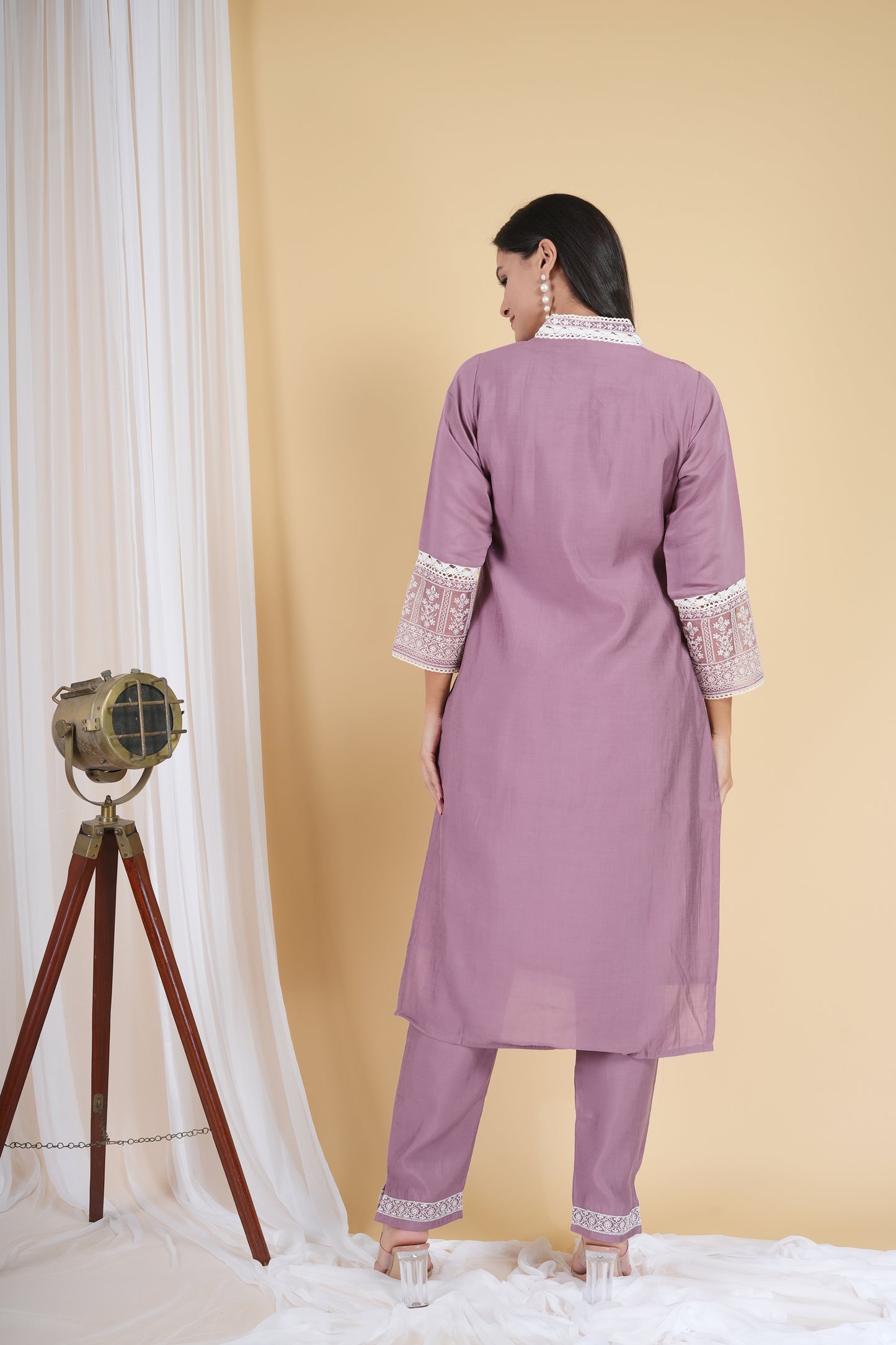 Mauve Desire Pakistani Suit Set