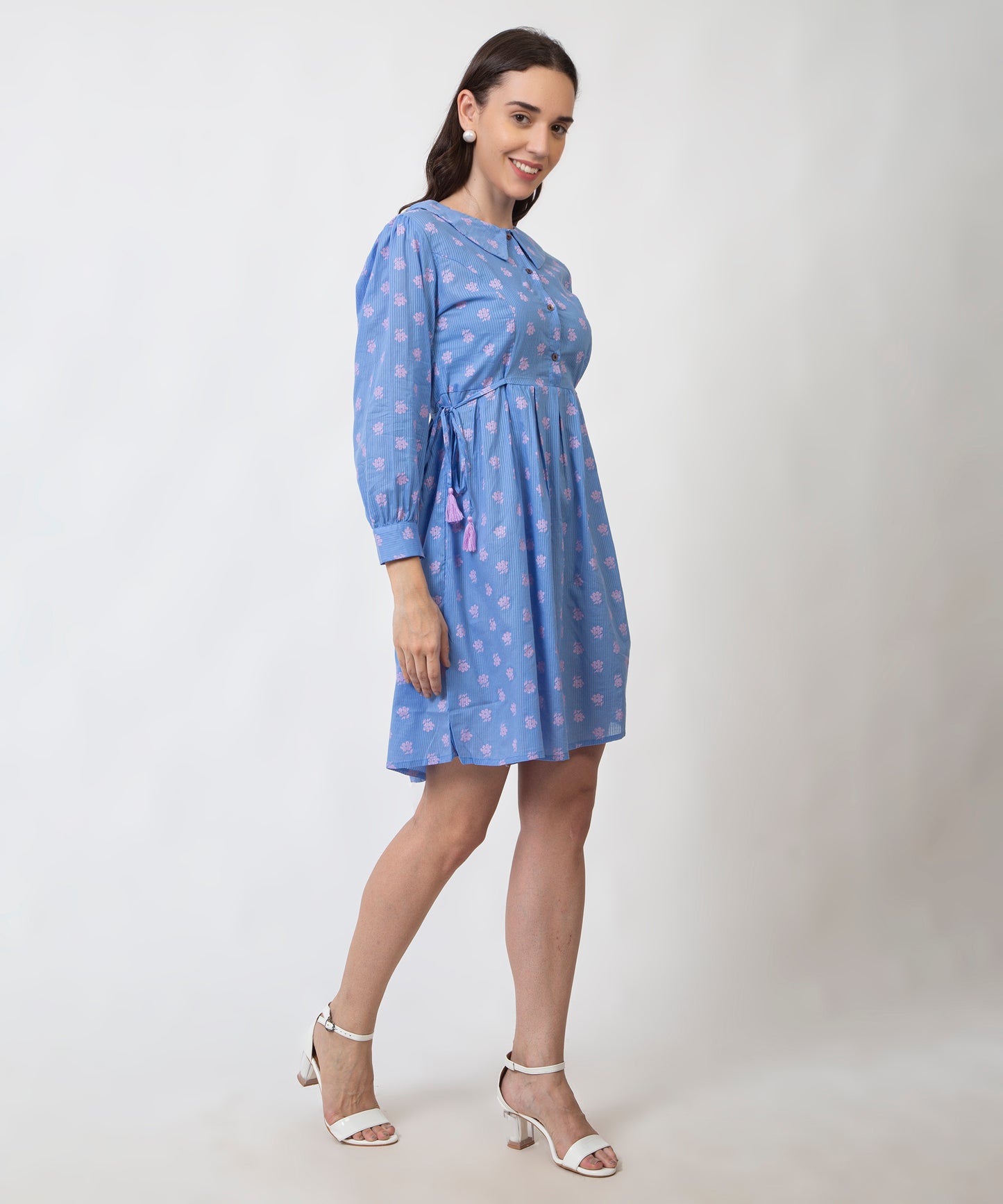 Sky Muse A-line Dress