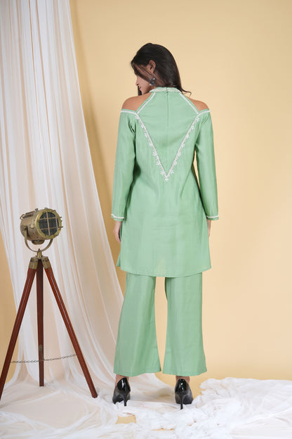 Green Glaze Co-Ord Set