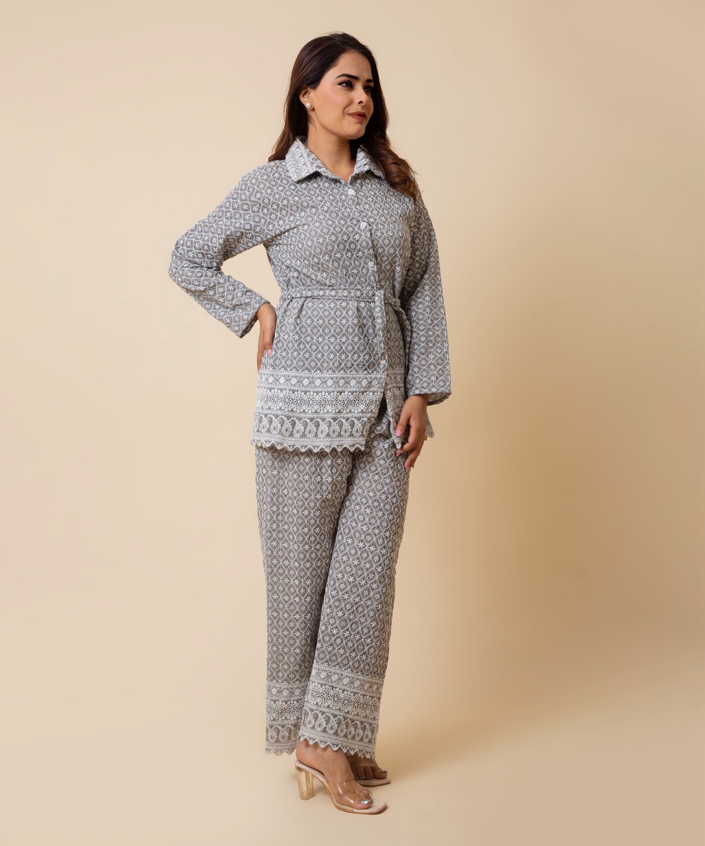 Timeless Chikankari Coordset