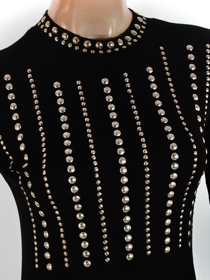 Raven Rebel Beaded Bodycon Dress